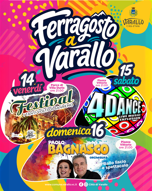 Ferragosto in musica a Varallo!