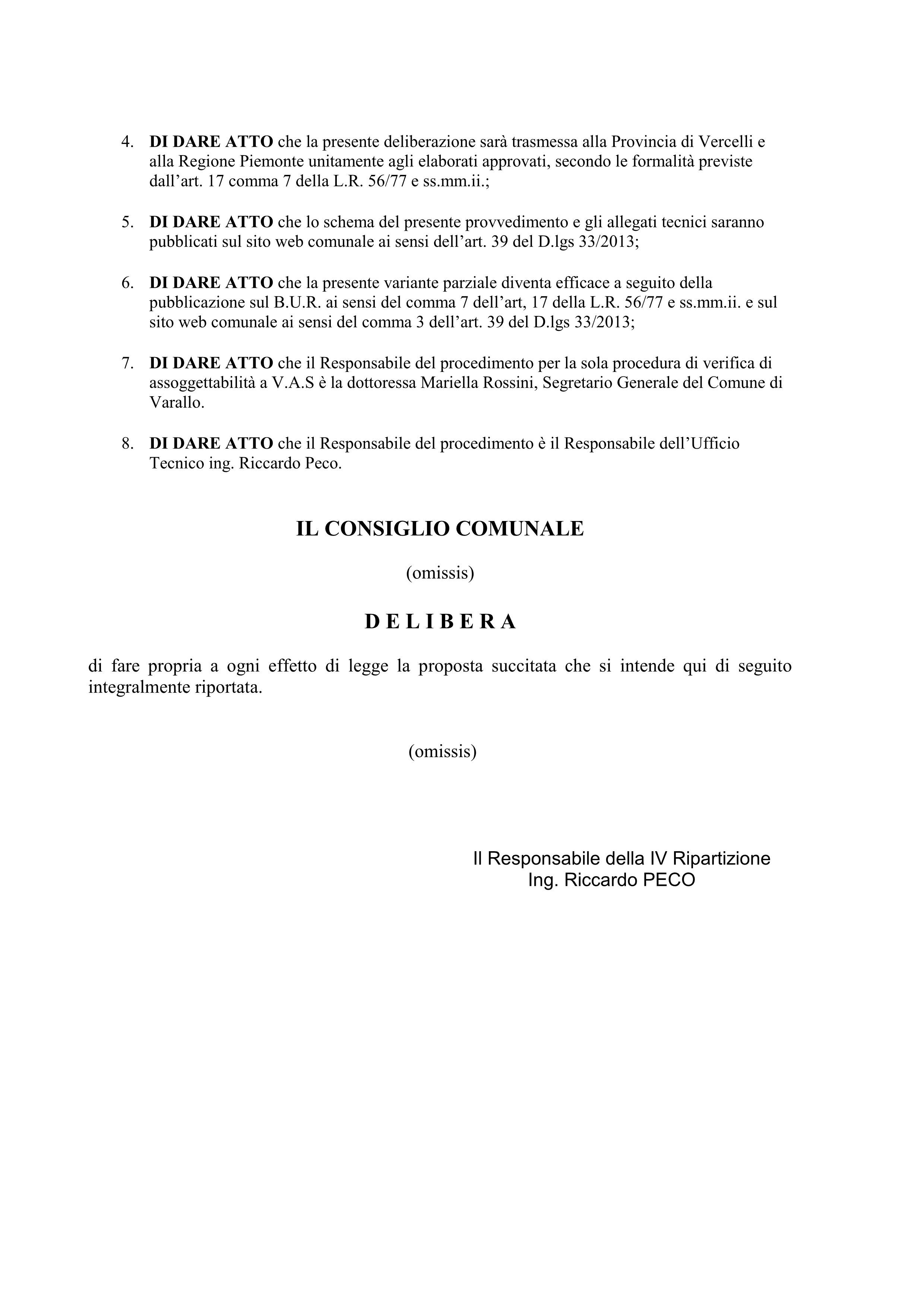 Approvazione variante parziale n. 11 al P.R.G.C. vigente art. 17 C5 L.R. 56/77