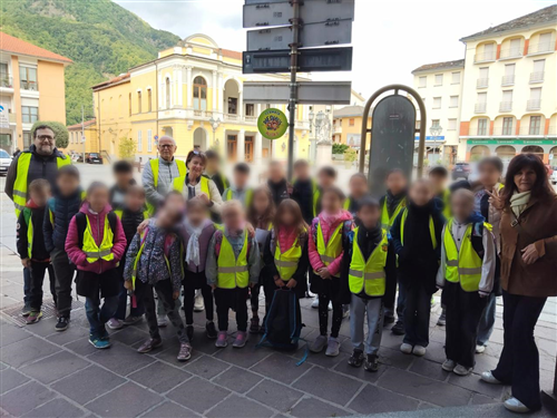 Il valore del Piedibus: il Rotary cammina con il Piedibus